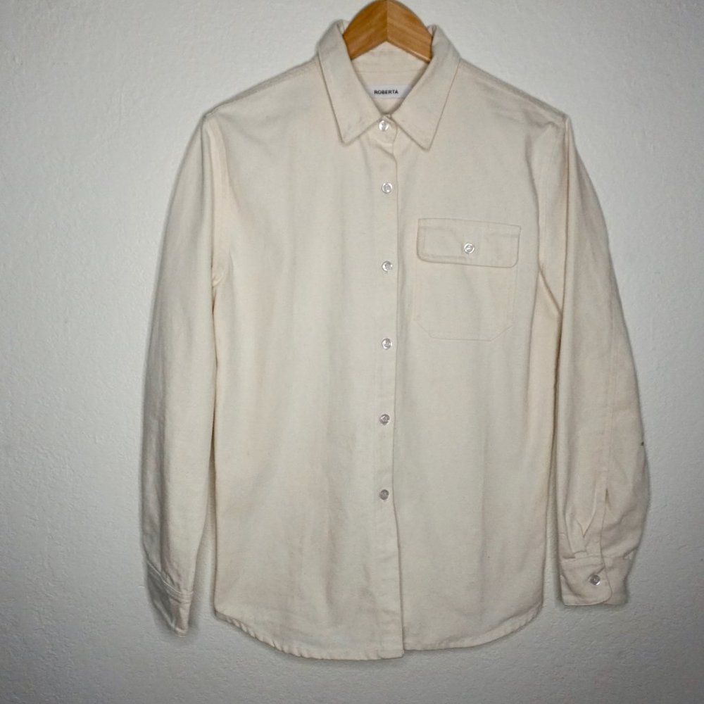 Denim Button Down - image 2